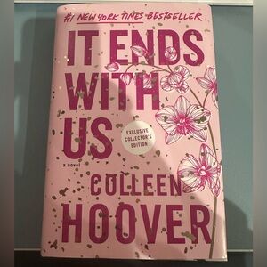 It Ends With Us - Colleen Hoover (Pink Floral Hardcover)
